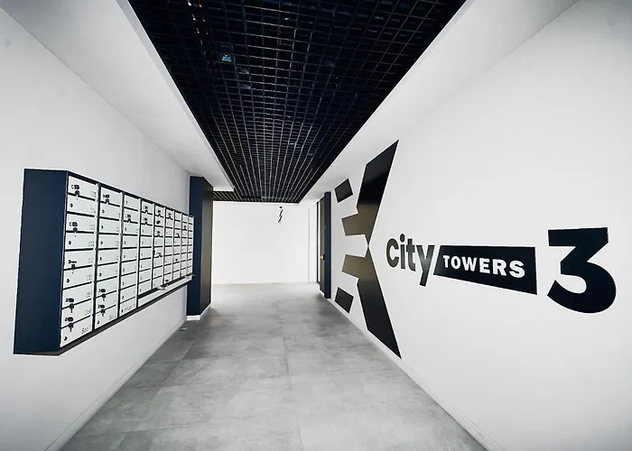 Skyview Luxury Retreat - Valentino Xcity Tower Apartament Timişoara